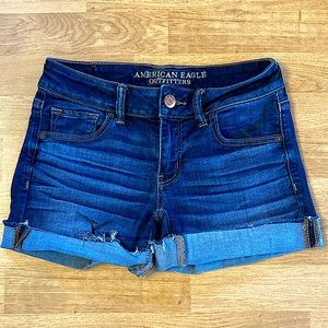 American Eagle Outfitters Super Super Stretch Denim Shorts Size 4